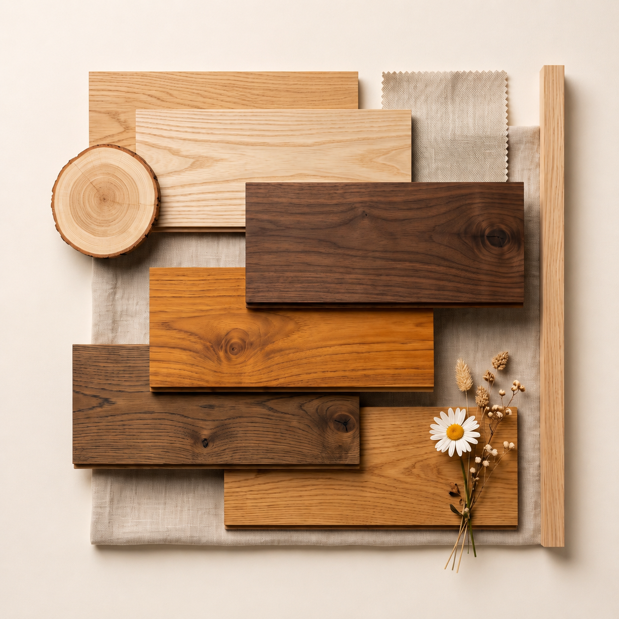Premium wooden flooring collection