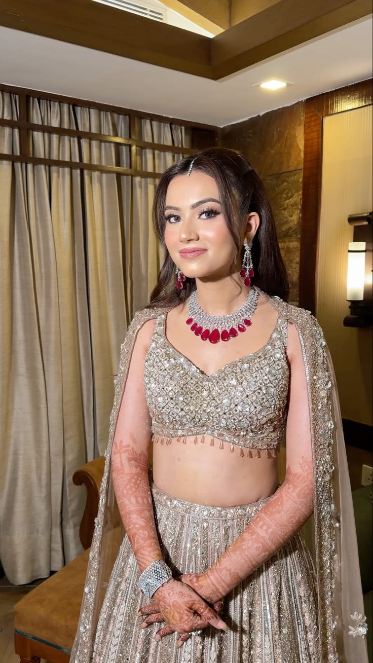 Reception Makeup look